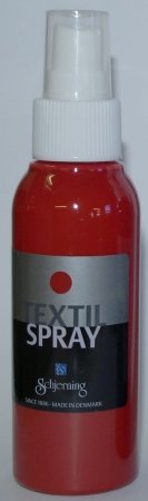 Textil Spray (rød) ml spraymaling